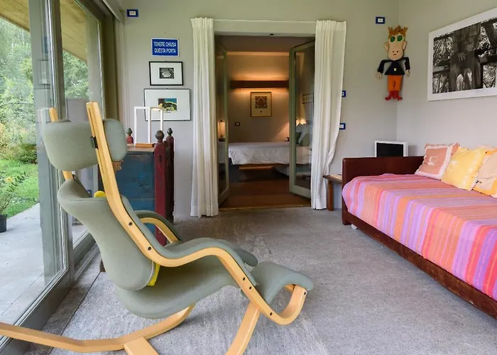 Maggiore Alture Di Stresa Casa Nel Bosco Confinante Con Il Golf Des Iles Borromees * Brisino